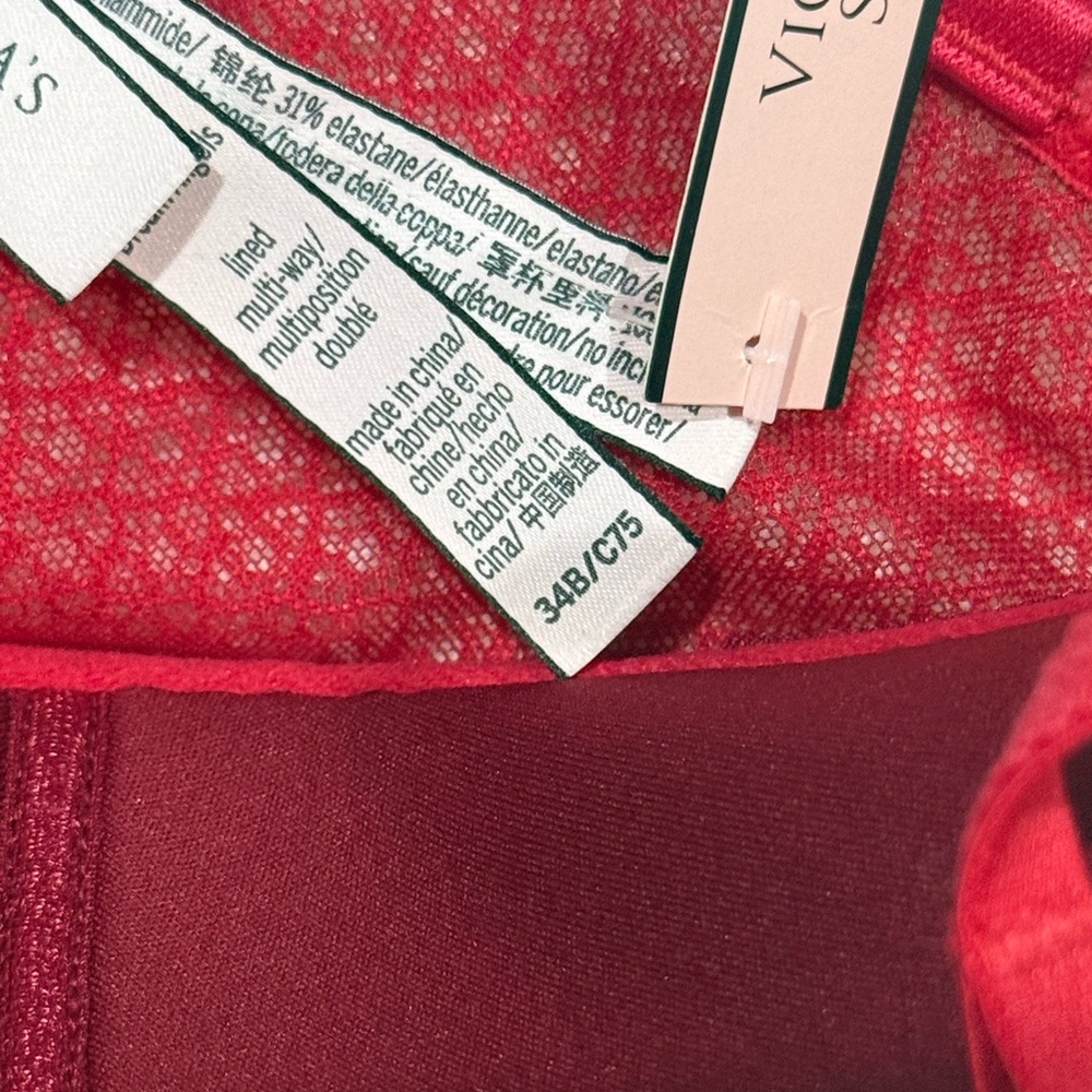 Victoria’s Secret dream angels lace corset bra/ cheekini panty set - Picture 9 of 10